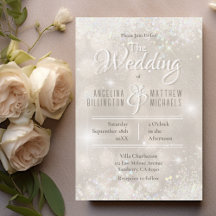 グラマリーシャンパーニュグリッターラグジュアリー結婚ズ