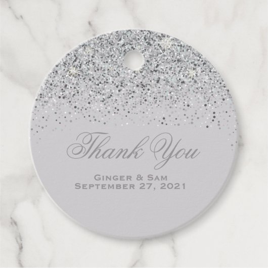 グラマリーシルバーグリッター フェイバータグ (正面)