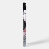 グラマリーシルバーグリッターiPhoneケース Case-Mate iPhoneケース (裏面 / 左)