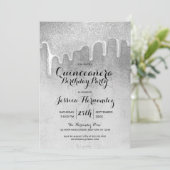 グラマリーシルバーシックグリッタードリップスキンセアニラ 招待状 (スタンド正面)