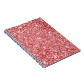 グラマリースパークリピンクグリッター ノートブック (右側)