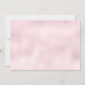 グラマリーダイヤモンドピンクグリッターVIPパーティー 招待状 (裏面)