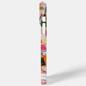 グラマリードッグパーティーお祝いコラージュ Case-Mate iPhoneケース (裏面 / 左)