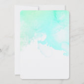 グラマリーパープルアイズ&ブローズウォーター誕生日 招待状 (裏面)