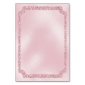 グラマリーピンクグリッターイベント テーブルナンバー (裏面)