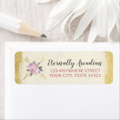 グラマリーボヘミアンフローラアロー差出人住所 ラベル (インサイチュ)