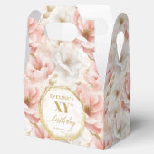 グラマリーボホダスティピンク素朴金ゴールド誕生日 フェイバーボックス (オープン)