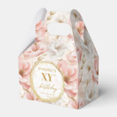 グラマリーボホダスティピンク素朴金ゴールド誕生日 フェイバーボックス (正面サイド)