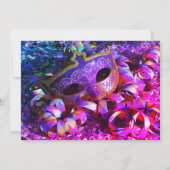 グラマリーマスカレードスウィート16招待状 招待状 (裏面)