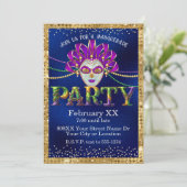 グラマリーマスカレードマルディグラスパーティー 招待状 (スタンド正面)