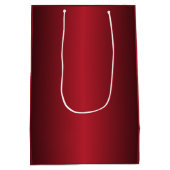 グラマリーランジェリーブライダルシャワー |濃い赤 ミディアムペーパーバッグ (裏面)
