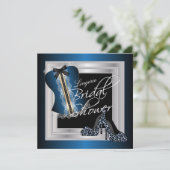 グラマリーランジェリーブライダルシャワー |青 招待状 (スタンド正面)