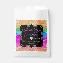 グラマリーレインボーアルコールインクアゲート誕生日 フェイバーバッグ