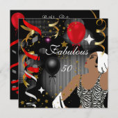 グラマリーレディーファブラス5050誕生日パーティー3 招待状 (正面/裏面)