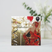 グラマリーレディーファブラス5050誕生日パーティー 招待状 (スタンド正面)