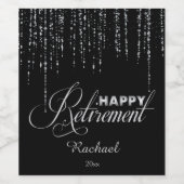 グラマロースシルバーリタイアメントパーティー ワインラベル (シングルラベル)