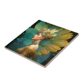 グラマロースフェアリー女性ファンタジーアート タイル (側面)