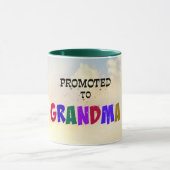 グラマンスパステルクラウドに昇格デザイン マグカップ (中央)