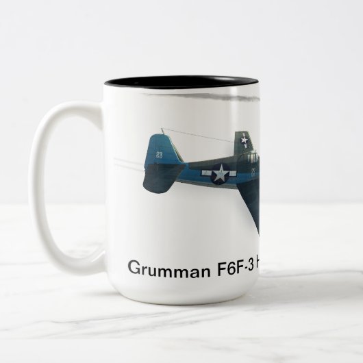 グラマン F6F-3 ヘルキャット ツートーンマグカップ (左)