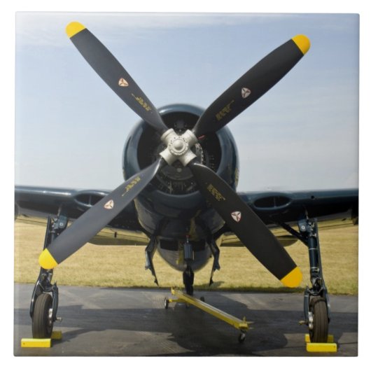 グラマン F8F ベアキャット 艦上戦闘機 タイル (正面)
