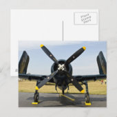 グラマン F8F ベアキャット 艦上戦闘機  ポストカード (正面/裏面)