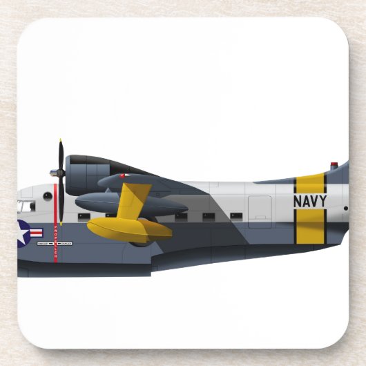 グラマンHU-16Bのアホウドリ1906年 コースター (正面)