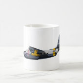 グラマンHU-16Bのアホウドリ1906年 コーヒーマグカップ (中央)