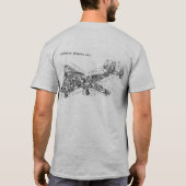 グラマンOV-1のモホーク語 Tシャツ (裏面)