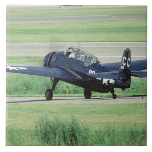 グラマンTBF/TBM アベンジャー海軍空母雷撃機 タイル (正面)