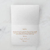 グラマーな白金ゴールドアールデコパックありがとう サンキューカード (内部)