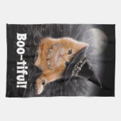 グラマーな魔女子猫 キッチンタオル (横)