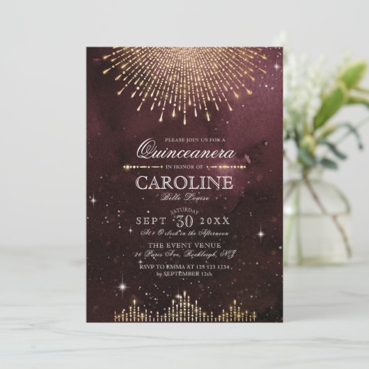 グラマーアールデコブルゴーニュキンセアニェラ 招待状 (スタンド正面)