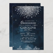 グラマーアールデコブルーキンセアニェラ 招待状 (正面/裏面)