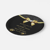 グラマーエレガンス誕生日 ペーパープレート (アングル)