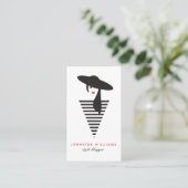 グラマーエレガントスモダンスタイリスト 名刺 (スタンド正面)