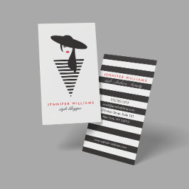 グラマーエレガントスモダンスタイリスト 名刺