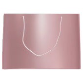 グラマーエレガントモダンバラ金ゴールドテンプレートトレンディー ラージペーパーバッグ (正面)