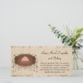 グラマーエレガントモチャダマスクカップケーキデザイン (スタンド正面)