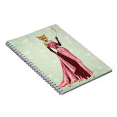 グラマーキツネインPink 2 ノートブック (右側)