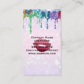 グラマーグリッターシャイニードリップ |リップスティックキス 名刺 (裏面)