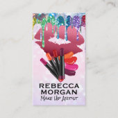 グラマーグリッターシャイニードリップ |リップスティックキス 名刺 (正面)