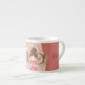グラマーシリーズ：ピンクの童話 エスプレッソカップ (正面右)