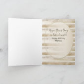 グラマーダイヤモンド誕生日トーストカード カード (内部)