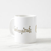 グラマーティ コーヒーマグカップ (正面左)