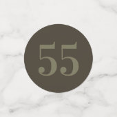 グラマーテパーソナライズされたーブル紙吹雪55 コンフェッティ (スモール正面)