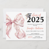 グラマーバラ金ゴールドボウ卒業パーティー招待状 招待状 (正面)