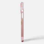 グラマーバラ金ゴールドマーブルシャイン写真 Case-Mate iPhoneケース (裏面 / 左)