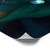 グラマーファッションラグジュアリーファンタジー童話の写真 ポスター (角)