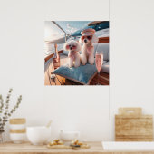 グラマーファッション高級ライフスタイル写真 ポスター (キッチン)