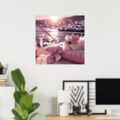 グラマーファッション高級ライフスタイル写真 ポスター (ホームオフィス)